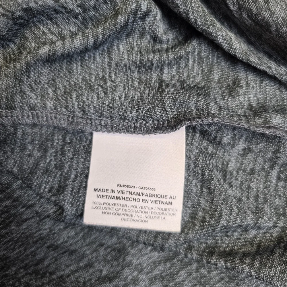 Nike Dri Fit Legend Hoodie Women Large Dark Gray Light Athletic Pullover Running